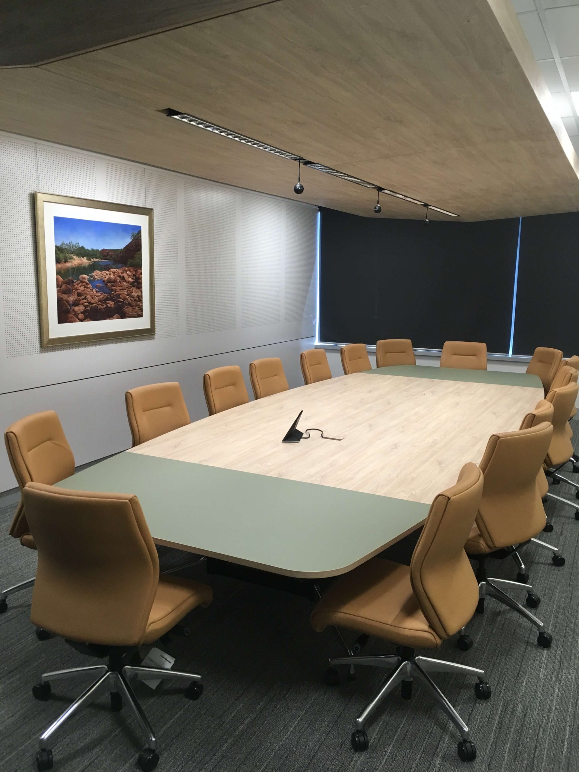 government agency northbridge boardroom fitout Cablewise - commercial communication solutions in perth - Government Agency Northbridge